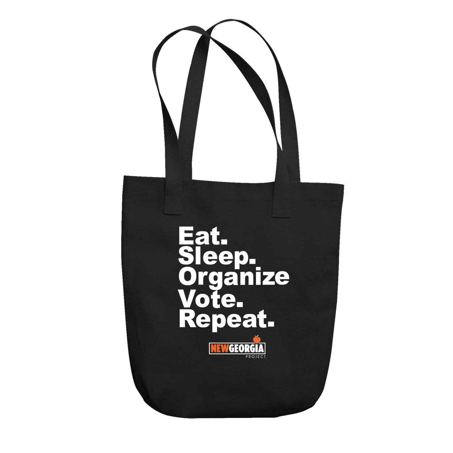 Eat, Sleep, Organize, Vote, Repeat Tote