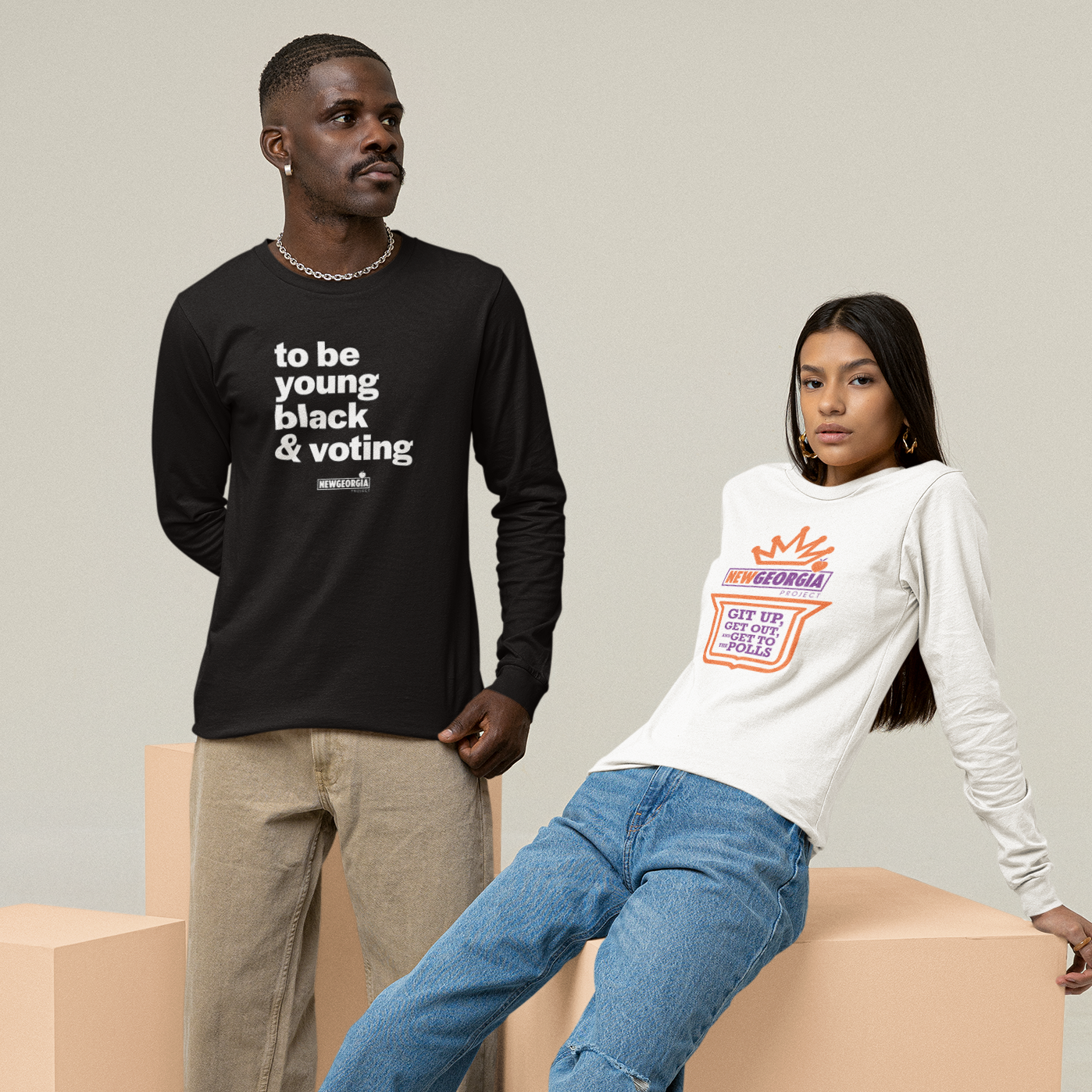 Git Up, Get Out Long Sleeve T-Shirt